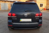 Volkswagen Touareg 2002–2010 Zadní ochranné oblouky AK002 Black (2 ks, nerez) fotografie 6