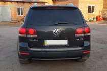 Volkswagen Touareg 2002–2010 Zadní ochranné oblouky AK002 Black (2 ks, nerez) fotografie 4