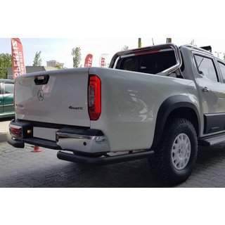 Zadní ochranný rám AK003 Black (2018-2022, nerez) Ford Ranger 2011–2022 fotografie 1