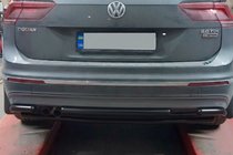 Volkswagen Tiguan 2016–2023 Zadní ochranný rám AK001-2 Black (nerez) fotografie 4