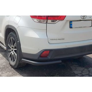 Zadní rohové oblouky Black (2 ks, nerez) fotografie 1