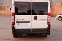 Opel Movano 2021– Zadní rohy AK003 Black (2 ks, nerez) fotografie 6