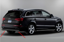 Audi Q7 2005–2015 Zadní ochranný rám AK002 Black (nerez) fotografie 1