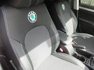 Skoda Superb 2001–2009 Autopotahy (eko kůže↗látka, Premium) fotografie 6