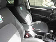 Skoda Superb 2001–2009 Autopotahy (eko kůže↗látka, Premium) fotografie 12