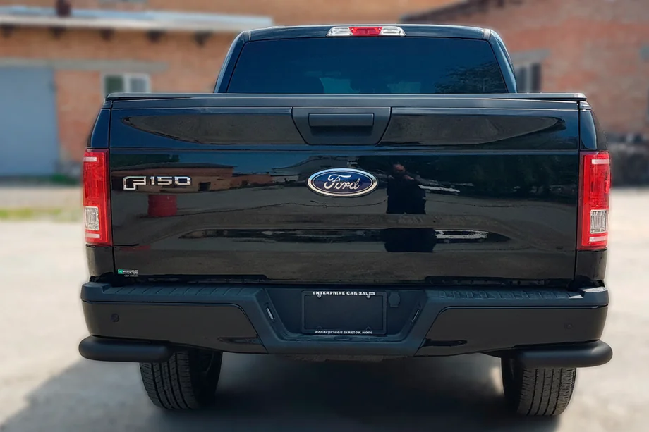 Ford F-150 2014–2021 Zadní rohy AK003 Black (2 ks, nerez) Fotografie 1