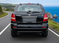 Kia Sorento I BL 2002–2009 Zadní ochranný rám AK012 Black (nerez) fotografie 1