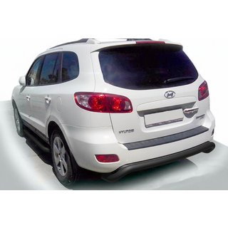 Zadní ochranný rám AK007 Black (nerez) Hyundai Santa Fe 2 2006–2012