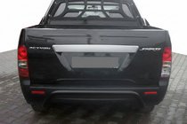 SsangYong Action 2005–2018 Zadní ochranný oblouk AK006 Black (nerez) fotografie 1