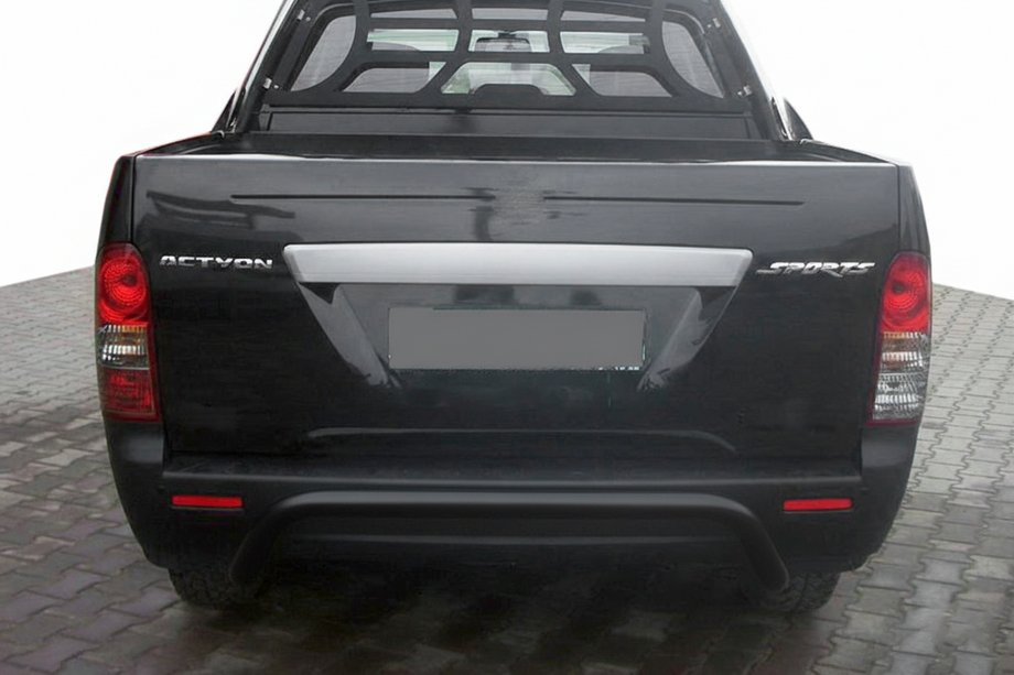 SsangYong Action 2005–2018 Zadní ochranný oblouk AK006 Black (nerez) Image