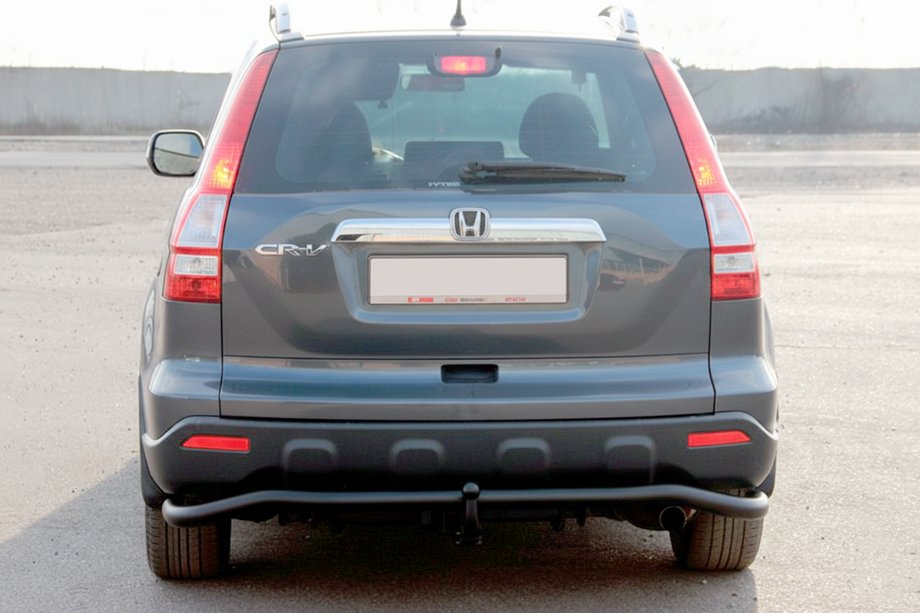 Honda CRV 2007–2011 Zadní ochranný rám AK008 Black (nerez) Image