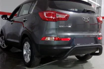 Kia Sportage 2010–2015 Zadní ochranný rám AK007 Black (nerez) fotografie 1