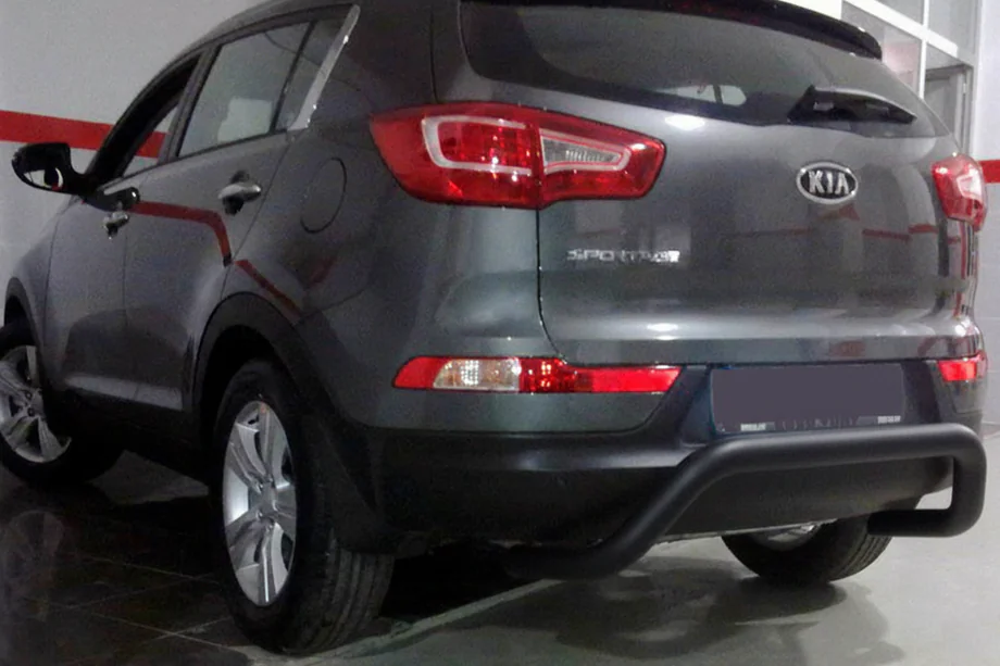 Kia Sportage 2010–2015 Zadní ochranný rám AK007 Black (nerez) Image