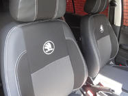 Skoda Fabia 2000–2007 Autopotahy (eko kůže↗látka, Premium) fotografie 3