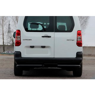 Zadní rohy AK003 Black (nerez) Citroen Berlingo 2008–2018 fotografie 1