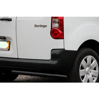 Zadní rohové rámy AK-003 Black (nerez) Peugeot Partner Tepee 2008–2018 fotografie 2