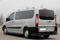 Peugeot Expert 2007–2016 Zadní rohy AK-003-Double Black (2 ks, nerez) fotografie 3