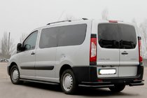 Citroen Jumpy 2007–2017 Zadní rohy Double Black (2 ks, nerez) fotografie 3