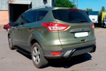 Ford Kuga/Escape 2013–2019 Zadní ochranný oblouk AK007 Black (nerez) fotografie 2