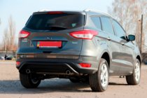 Ford Kuga/Escape 2013–2019 Zadní ochranný oblouk AK007 Black (nerez) fotografie 3