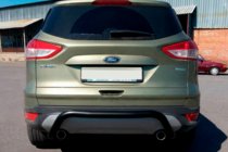 Ford Kuga/Escape 2013–2019 Zadní ochranný oblouk AK007 Black (nerez) fotografie 4