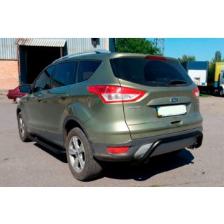 Zadní ochranný oblouk AK007 Black (nerez) Ford Kuga/Escape 2013–2019 fotografie 2