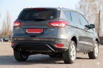 Ford Kuga 2008–2013 Zadní ochranný oblouk AK007 Black (nerez) fotografie 2