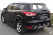 Ford Kuga 2008–2013 Zadní ochranný oblouk AK007 Black (nerez) fotografie 4