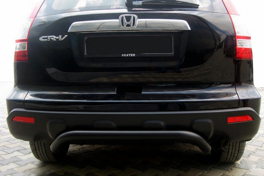 Honda CRV 2007–2011 Zadní ochranný rám AK007 Black (nerez) Image