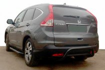 Honda CRV 2012–2016 Zadní ochranný oblouk AK007 Black (nerez) fotografie 1