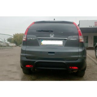 Zadní ochranný oblouk AK007 Black (nerez) fotografie 3