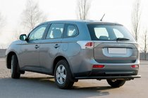 Mitsubishi Outlander 2012–2021 Zadní ochranný rám AK004 Black (nerez) fotografie 1
