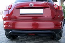 Nissan Juke 2010–2019 Zadní ochranný oblouk AK007 Black (nerez) fotografie 8