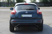Nissan Juke 2010–2019 Zadní ochranný oblouk AK007 Black (nerez) fotografie 2