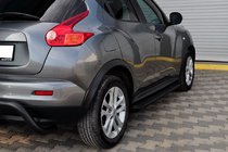 Nissan Juke 2010–2019 Zadní ochranný oblouk AK007 Black (nerez) fotografie 4
