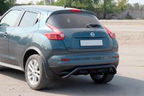 Nissan Juke 2010–2019 Zadní ochranný oblouk AK007 Black (nerez) fotografie 3