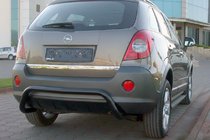 Opel Antara 2006–2017 Zadní ochranný oblouk AK007-1 Black (nerez) fotografie 1