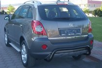 Opel Antara 2006–2017 Zadní ochranný oblouk AK007-1 Black (nerez) fotografie 4