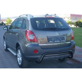 Zadní ochranný oblouk AK007-1 Black (nerez) Opel Antara 2006–2017 fotografie 4
