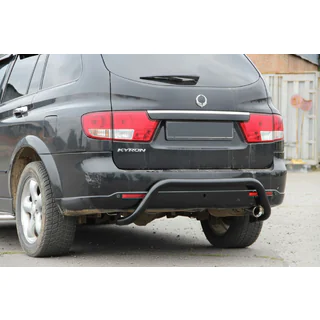 Zadní ochranný oblouk AK007 Black (nerez) SsangYong Kyron 2005–2014 fotografie 3