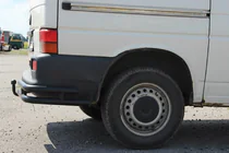 Volkswagen T4 Transporter 1990–2003 Zadní rohové trubky dvojité AK003-Double Black (2 ks, nerez) fotografie 4