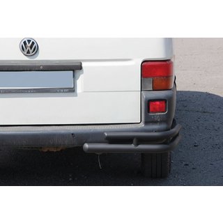 Zadní rohové trubky dvojité AK003-Double Black (2 ks, nerez) Volkswagen T4 Caravelle/Multivan 1990–2003 fotografie 3