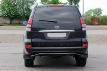 Toyota Land Cruiser Prado 120 2002–2009 Zadní ochranný oblouk AK008 Black fotografie 2