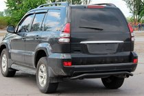 Toyota Land Cruiser Prado 120 2002–2009 Zadní ochranný oblouk AK008 Black fotografie 5