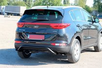 Kia Sportage 2015–2021 Zadní ochranný rám AK007 Black (nerez) fotografie 1