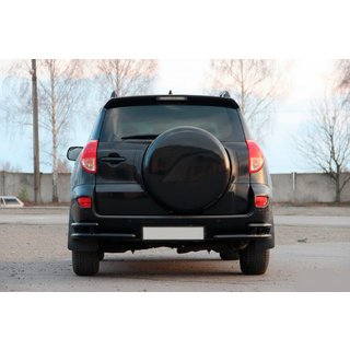 Zadní rohové oblouky AK003-double Black (2 ks, nerez) Toyota Rav 4 2006–2013 fotografie 1