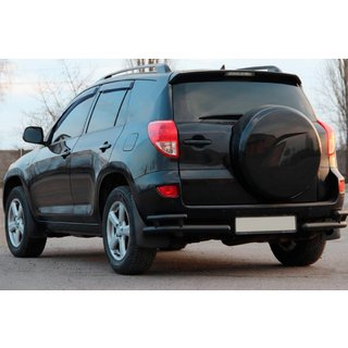 Zadní rohové oblouky AK003-double Black (2 ks, nerez) Toyota Rav 4 2006–2013 fotografie 2