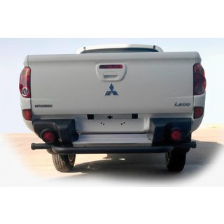 Zadní ochranný rám AK007 Black (nerez) Mitsubishi L200 2006–2015