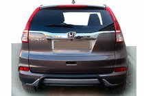 Honda CRV 2017–2022 Zadní ochranný rám AK007 Black (2016-2019, nerez) fotografie 1