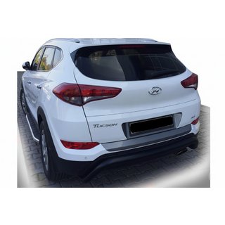 Zadní ochranný rám AK007 Black (nerez) Hyundai Tucson TL 2016–2021